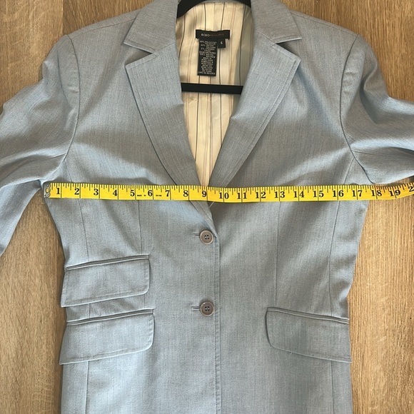 BCBG women’s blue/gray three-piece suit, including pants/skirt/jacket size 6 - Picture 6 of 16